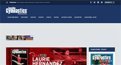 Desktop Screenshot of insidegymnastics.com